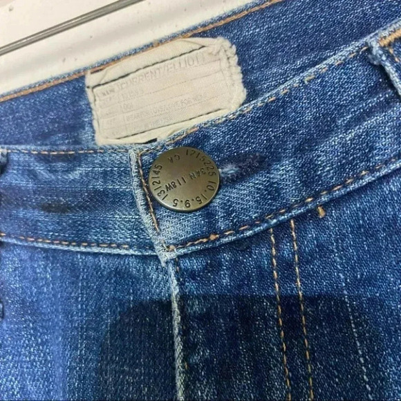 Current Elliott Matchstick cropped ankle jeans size 27 - Picture 6 of 7